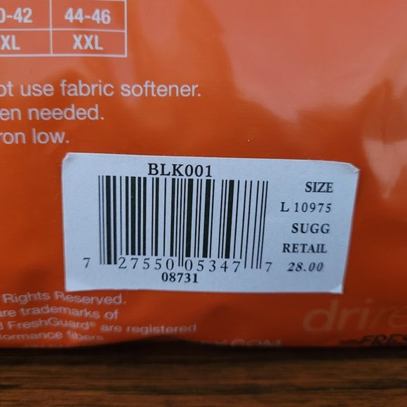 Jockey || Men's Large Long Johns Thermal Underwear || New In Package - Picture 4 of 6